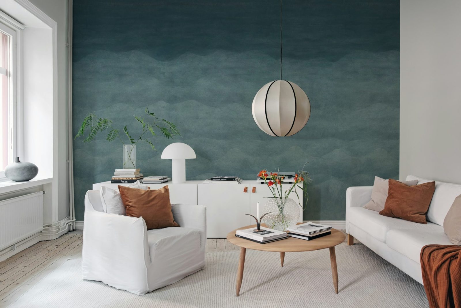 Sail Away, Dark Blue, Rebel Walls 2