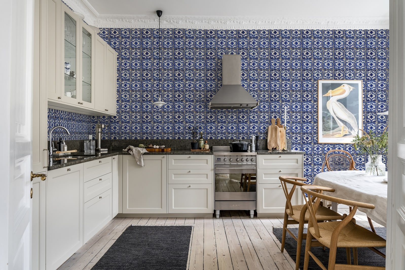 Artisan Tiles, Morocco Blue, Rebel Walls, 5 mp / rola 2