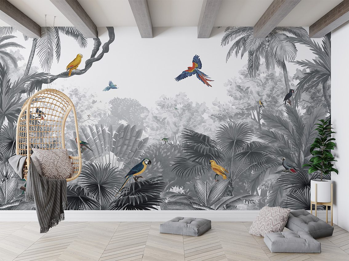 Canopy Jungle - Black and White, Kikki Belle 2