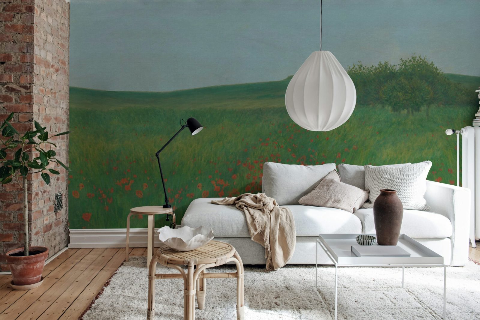 Poppy Landscape, Summer, Rebel Walls 2