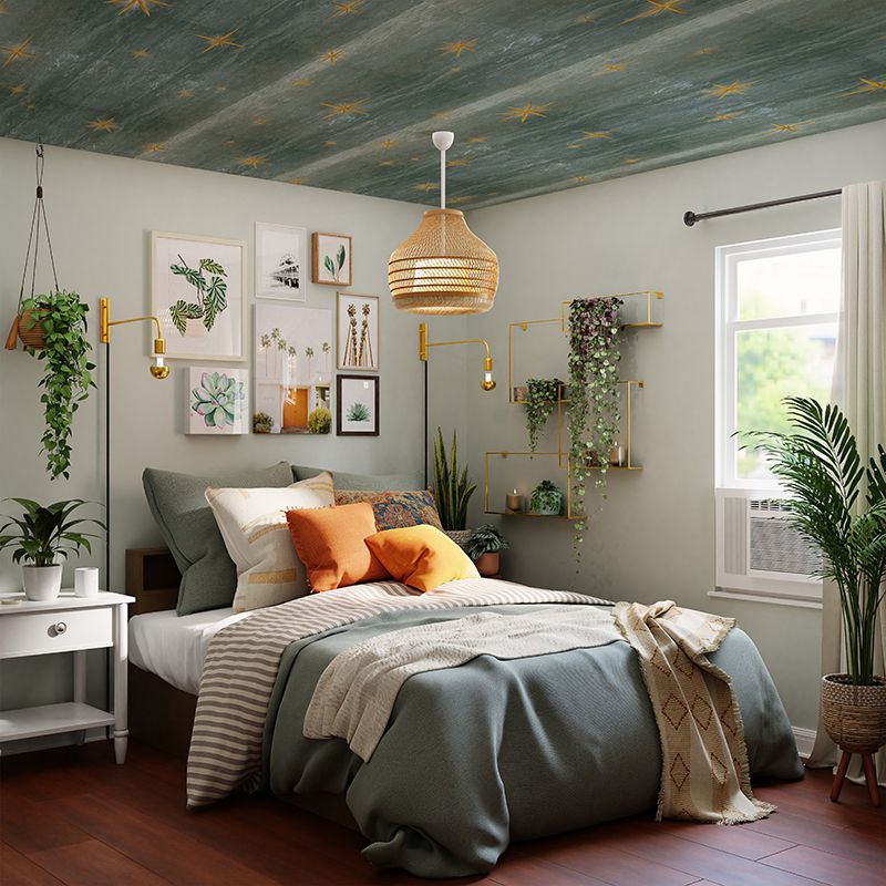 Stars Olive (textured), VLAdiLA 3