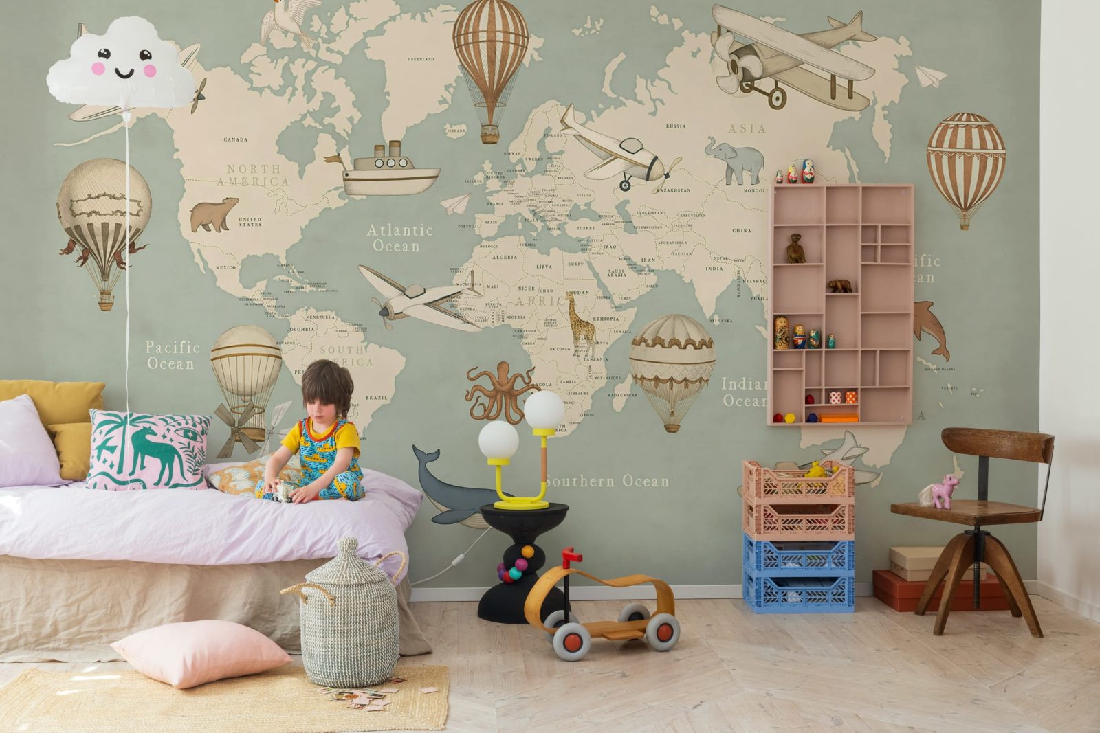 Playful World, Blue, Rebel Walls 3