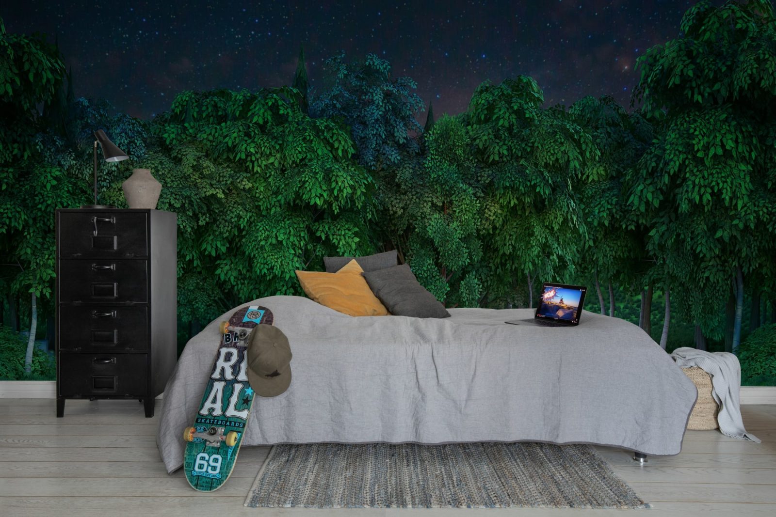 Gaming Woods, Night, Rebel Walls 3