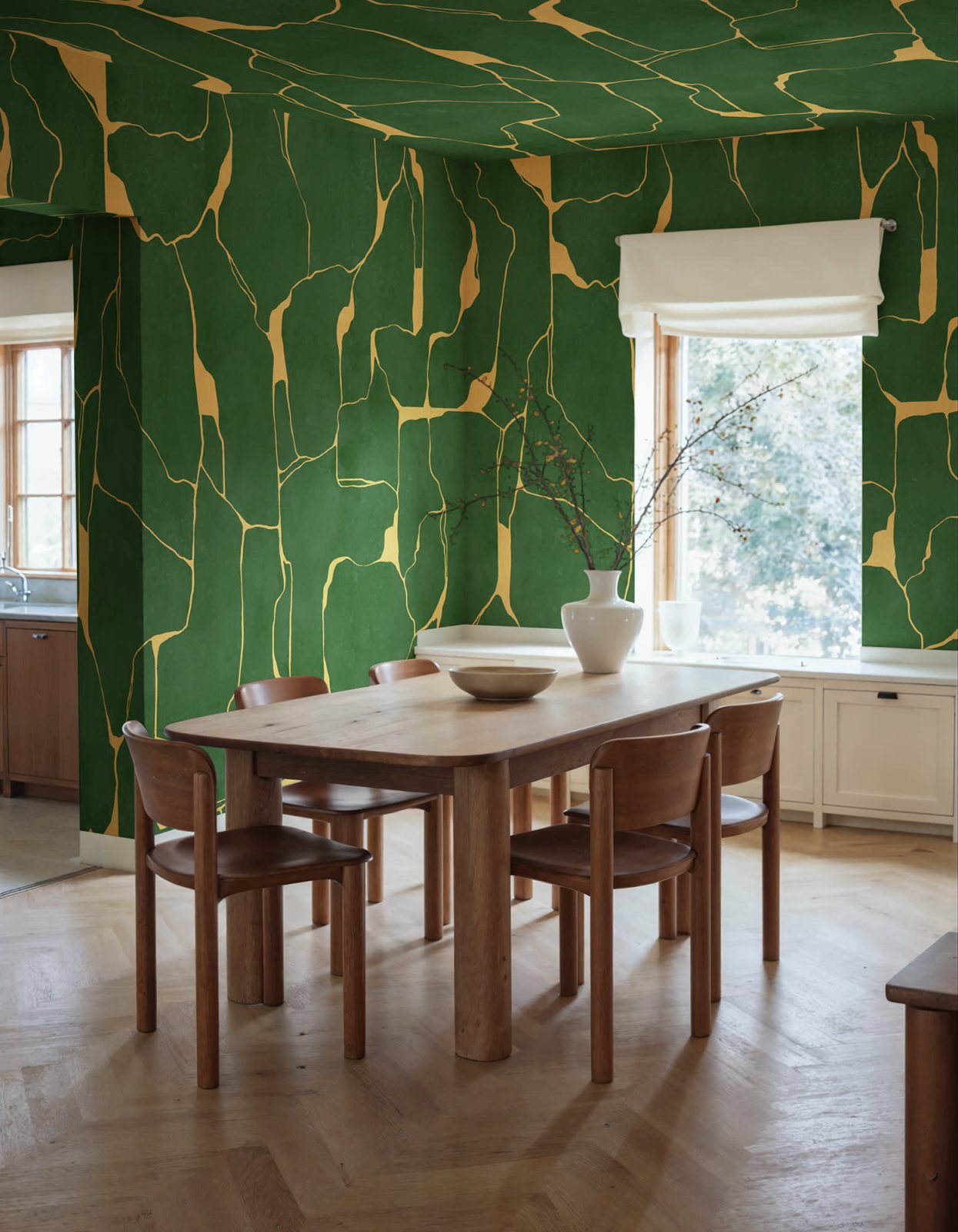 Linear Flow, Green, Rebel Walls 2