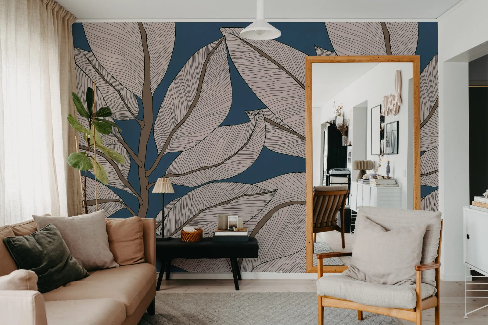 Ruby Lines, Dark Blue, Rebel Walls 3