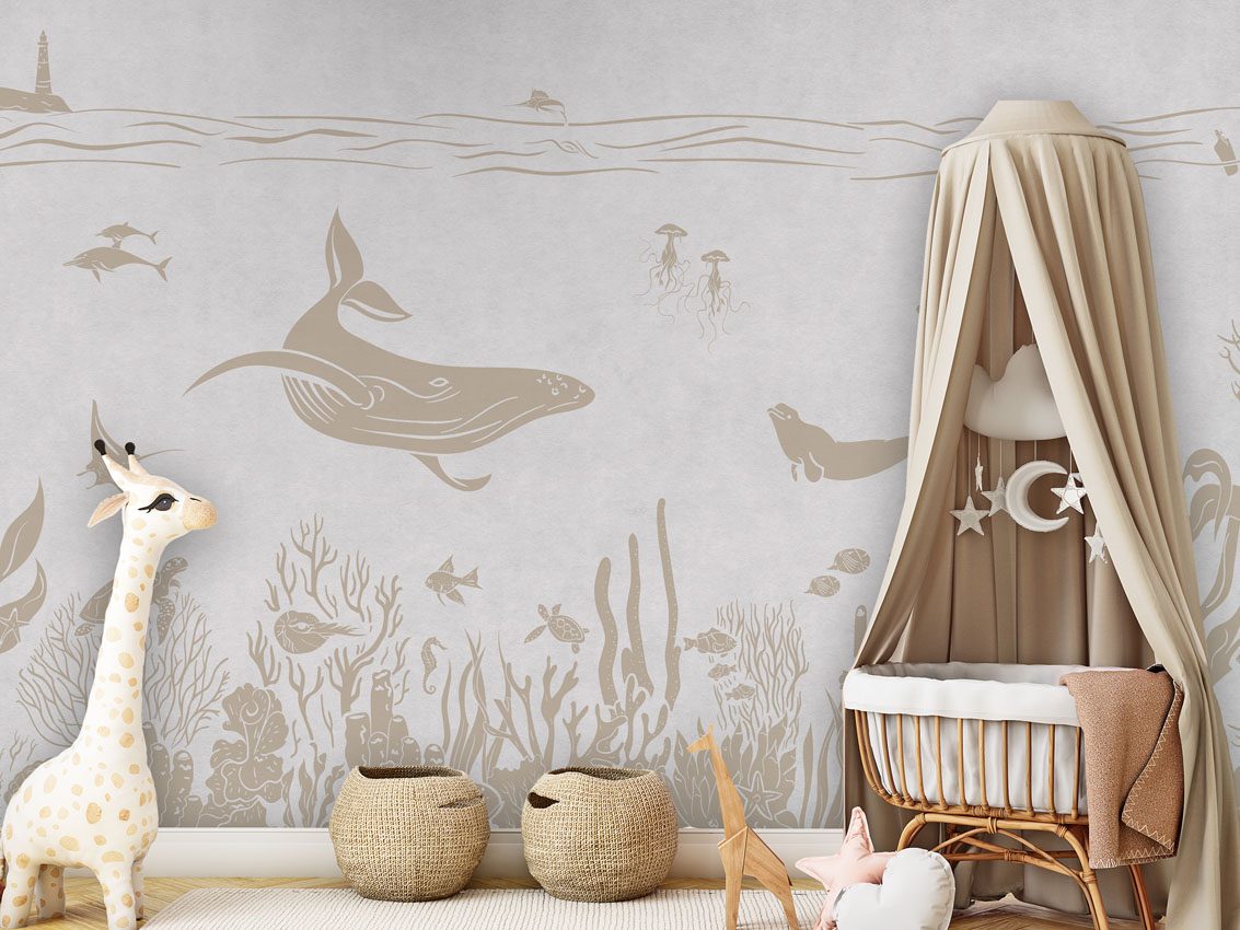 Monochrome Sea - White Vintage, Kikki Belle 2