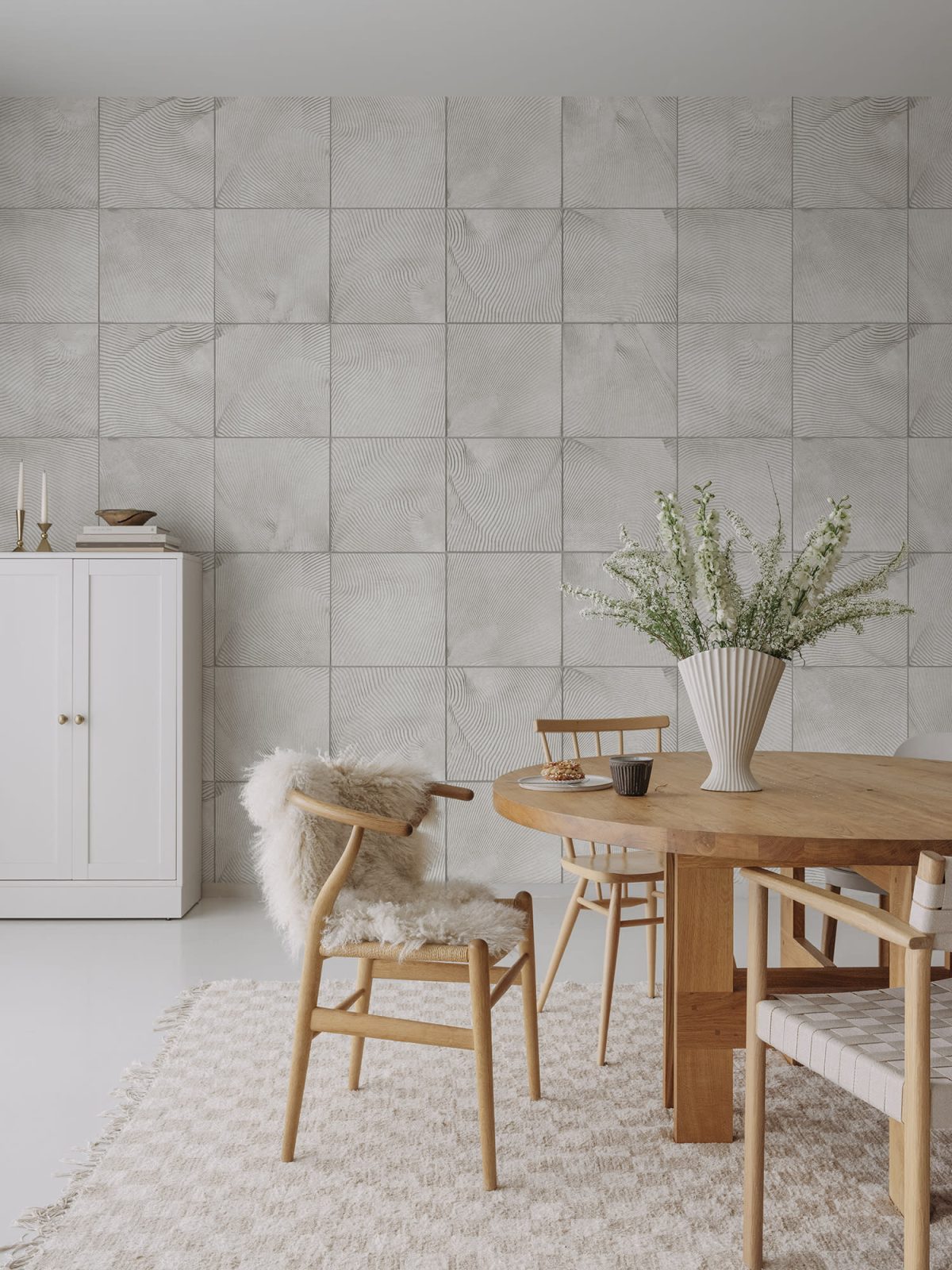 Craft Tiles, White, Rebel Walls 3