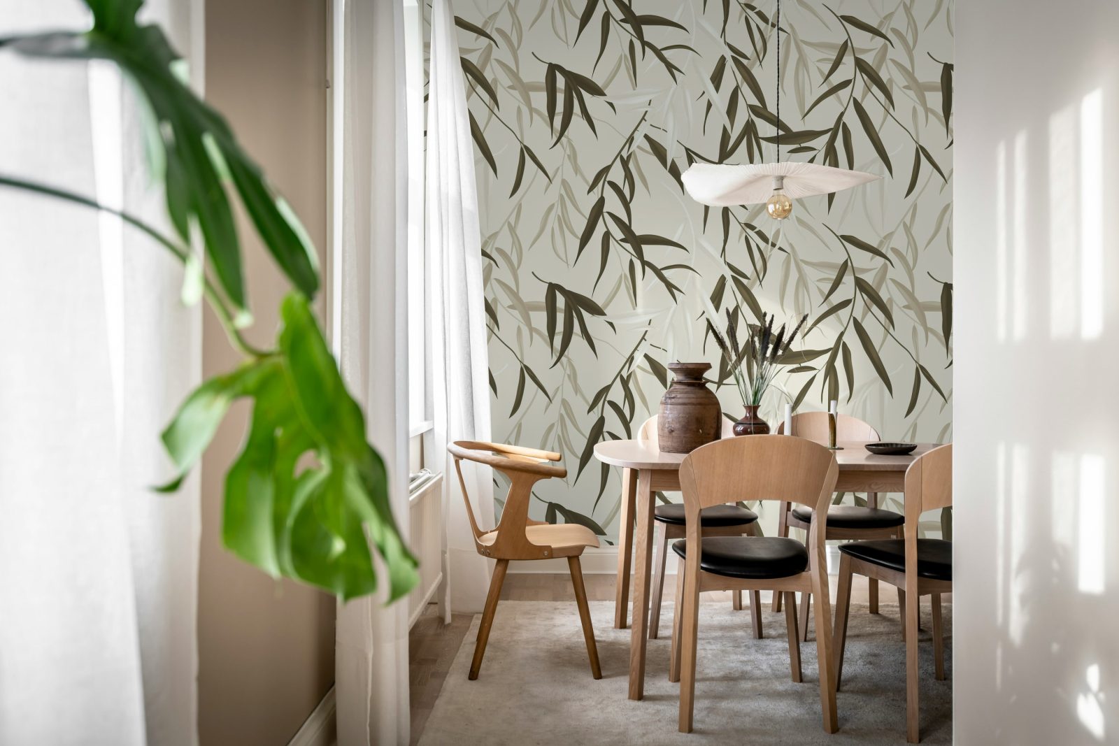 Bamboo Jungle, Brown, Rebel Walls 3
