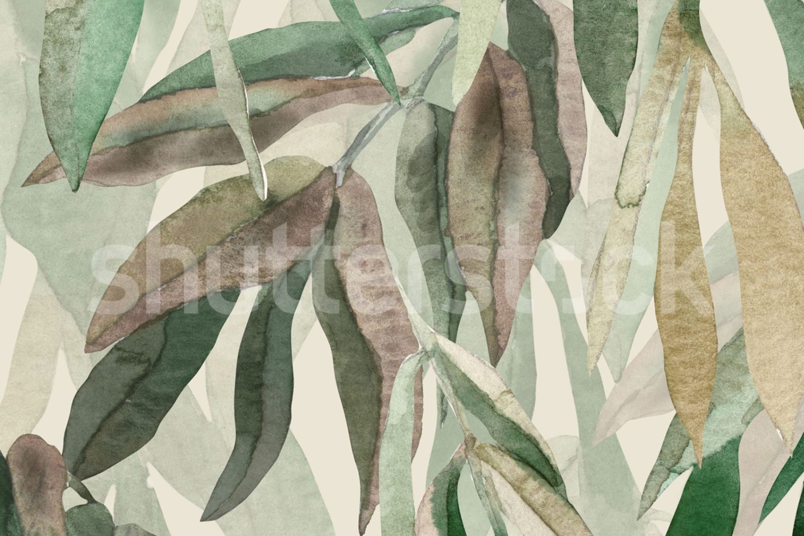 Hanging Branches, Warm Green, Rebel Walls 4