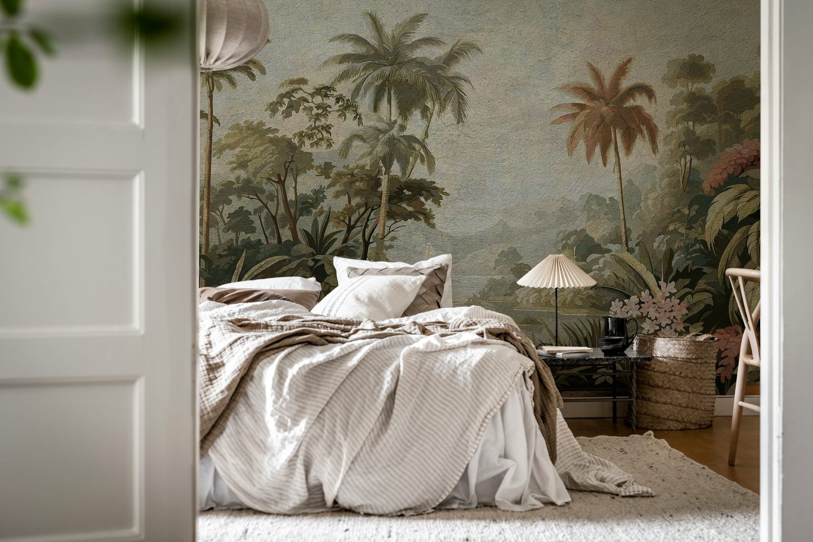 Vintage Jungle, Green, Rebel Walls 3