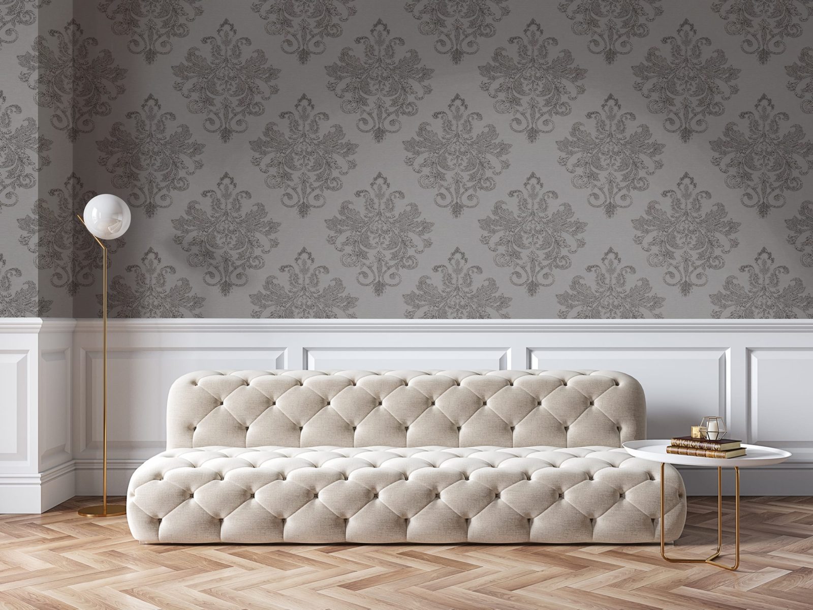 Baroque Pearl, Beige, Rebel Walls 2