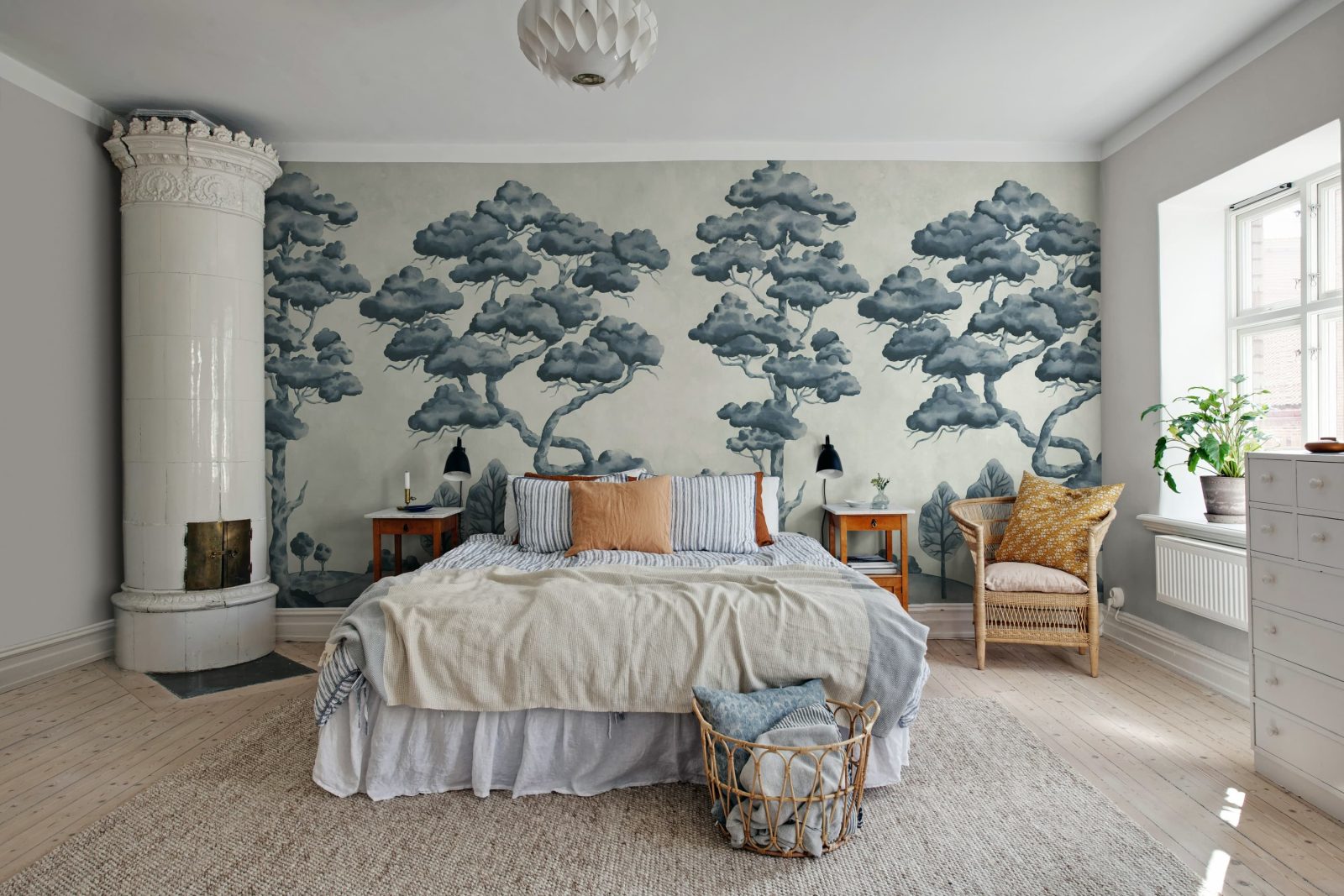Poetic Trees, Blue, Rebel Walls 3