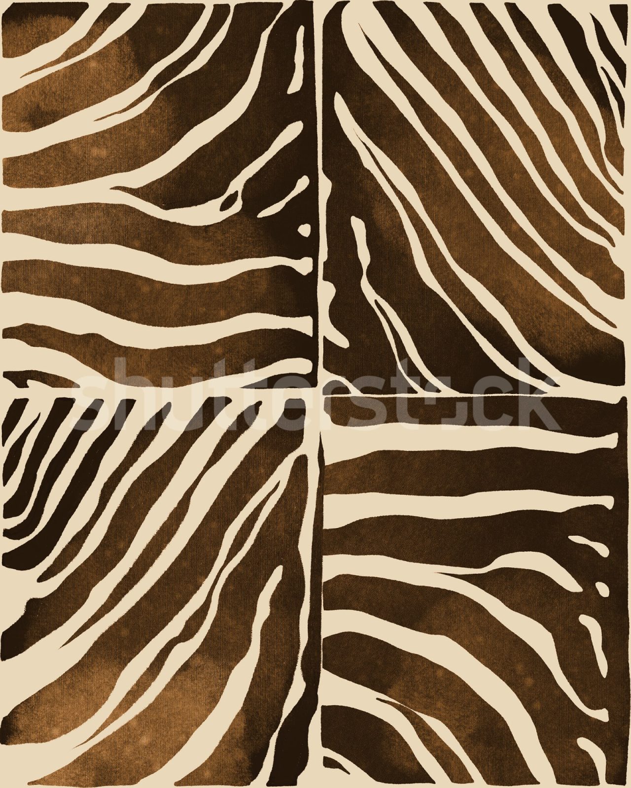 Savanna Stripe, Brown, Rebel Walls