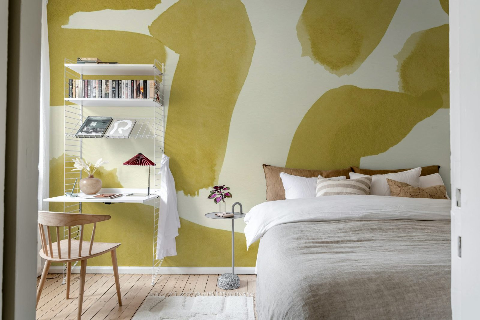 Wiggle Shapes, Yellow, Rebel Walls 3