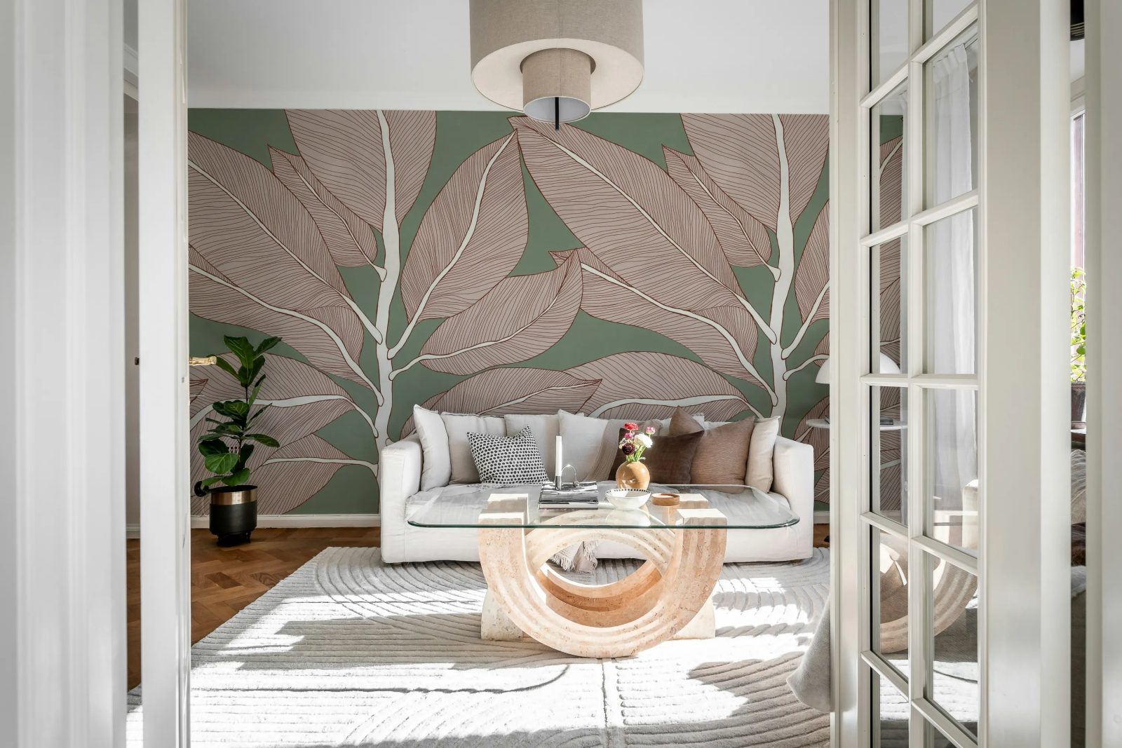 Ruby Lines, Green, Rebel Walls 3