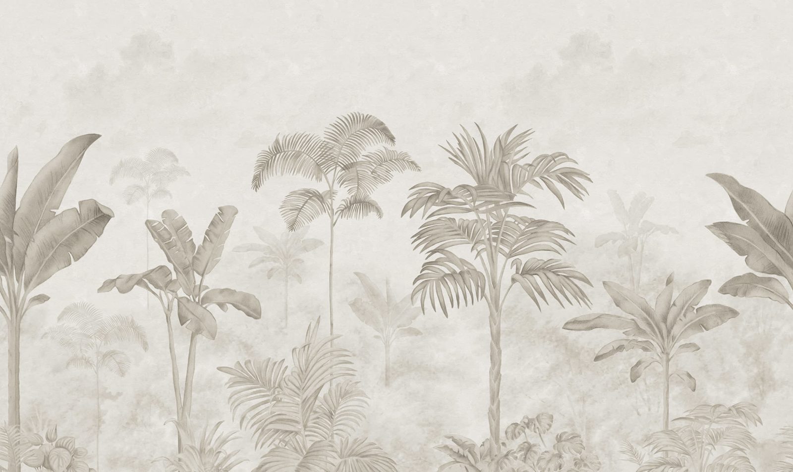 Jungle Horizon, Beige, Rebel Walls