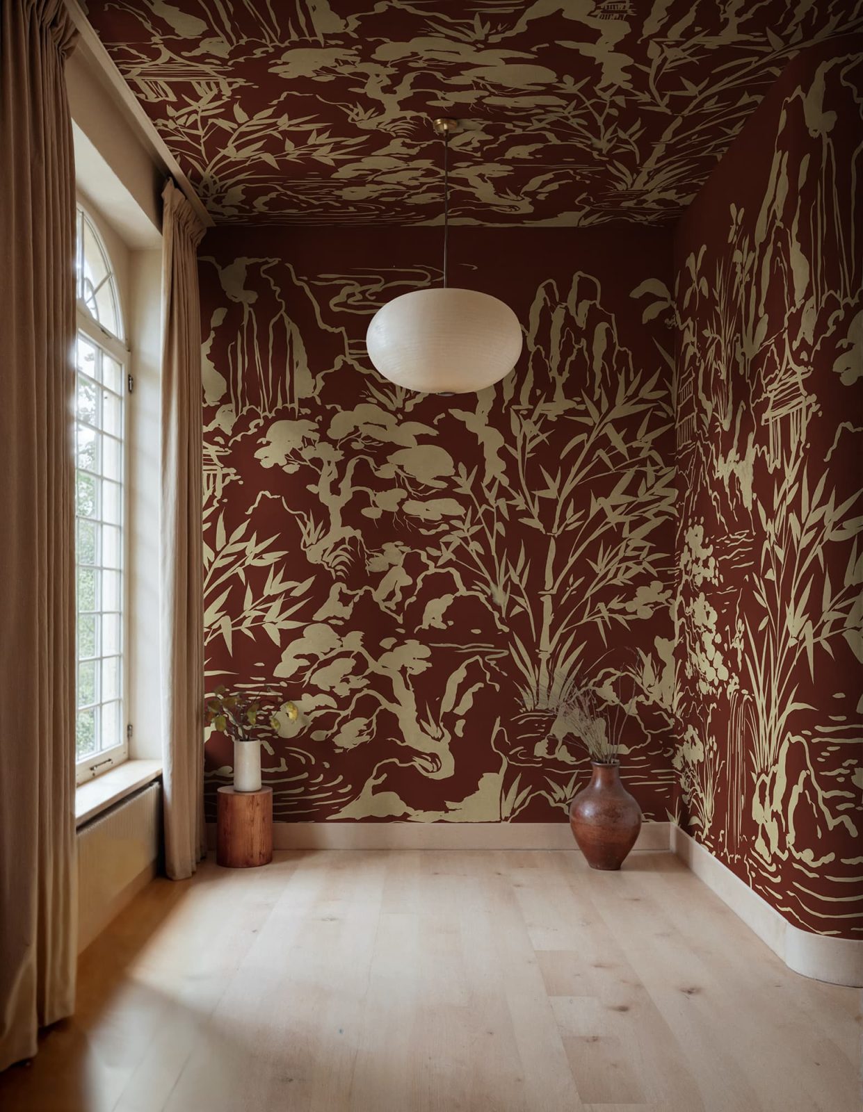 Ink Horizon, Burgundy, Rebel Walls 2