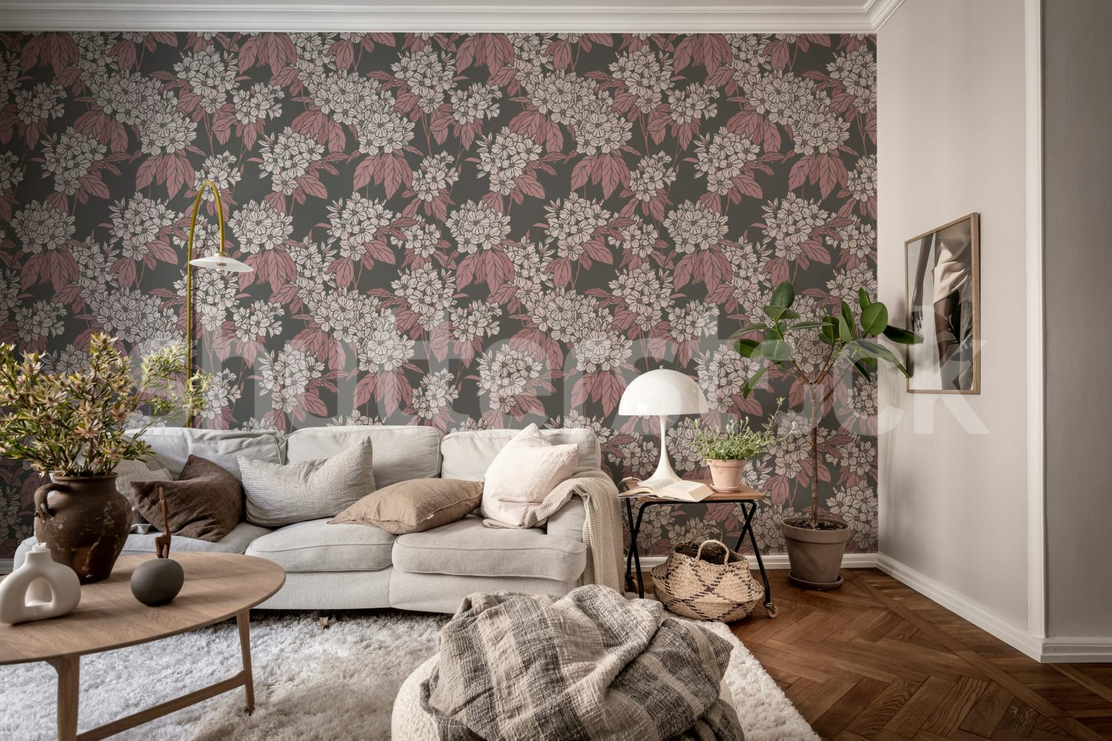 Jasmine Veil, Pink, Rebel Walls 2