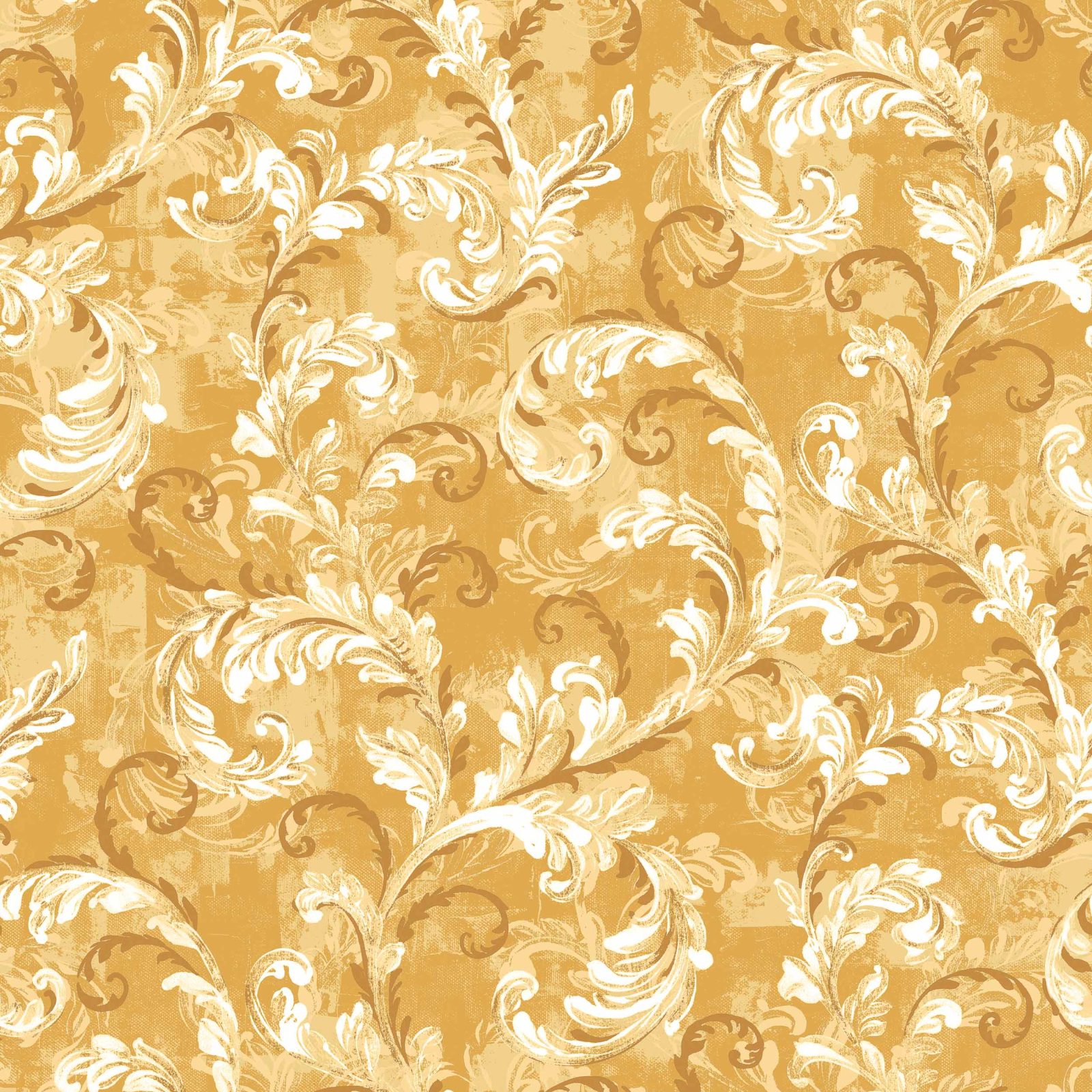 Byzantine Damask, Mustard, Coordonne, 5mp / rola