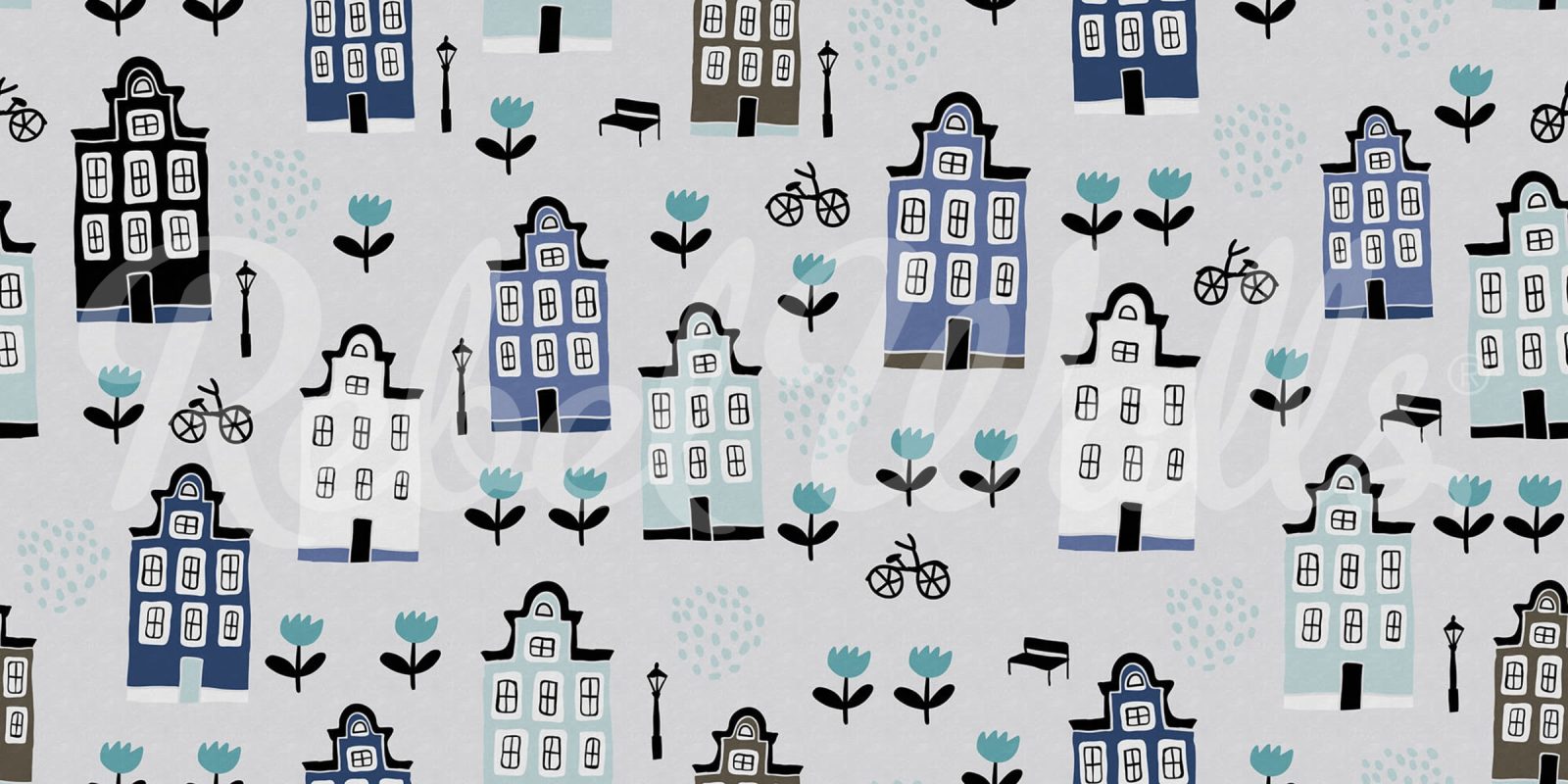 Sweet Town, Blue, Rebel Walls