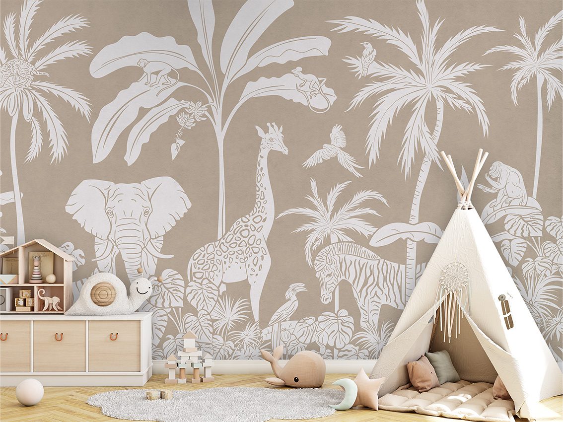 Monochrome Jungle - Brown, Kikki Belle 5