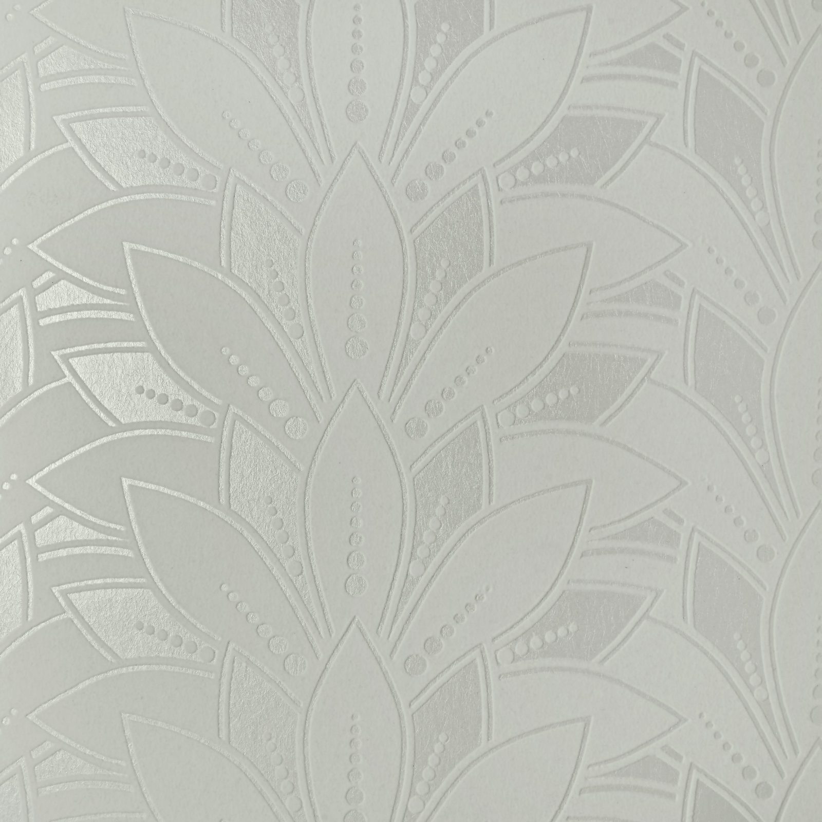 Astoria, Ivory Cream Luxury Flock, 1838 Wallcoverings, 5.3mp / rola