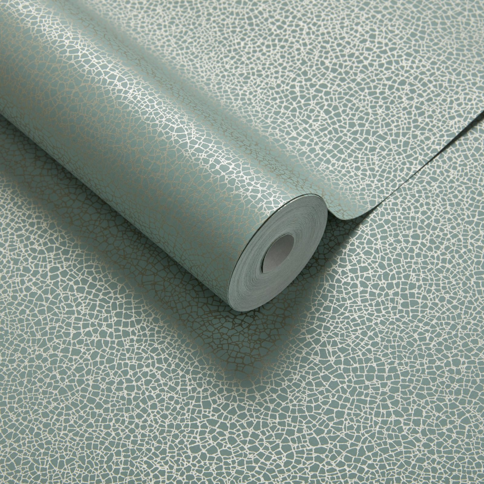 Emile, Neo Mint Green Luxury Crackle, 1838 Wallcoverings, 5.3mp / rola 3