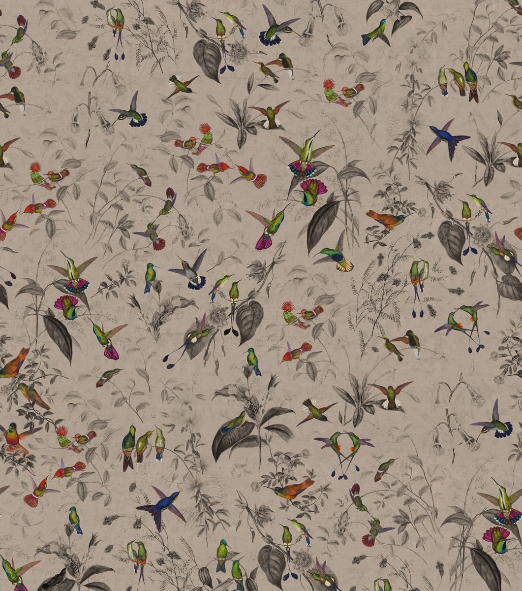 Hummingbird, Beige, Rebel Walls