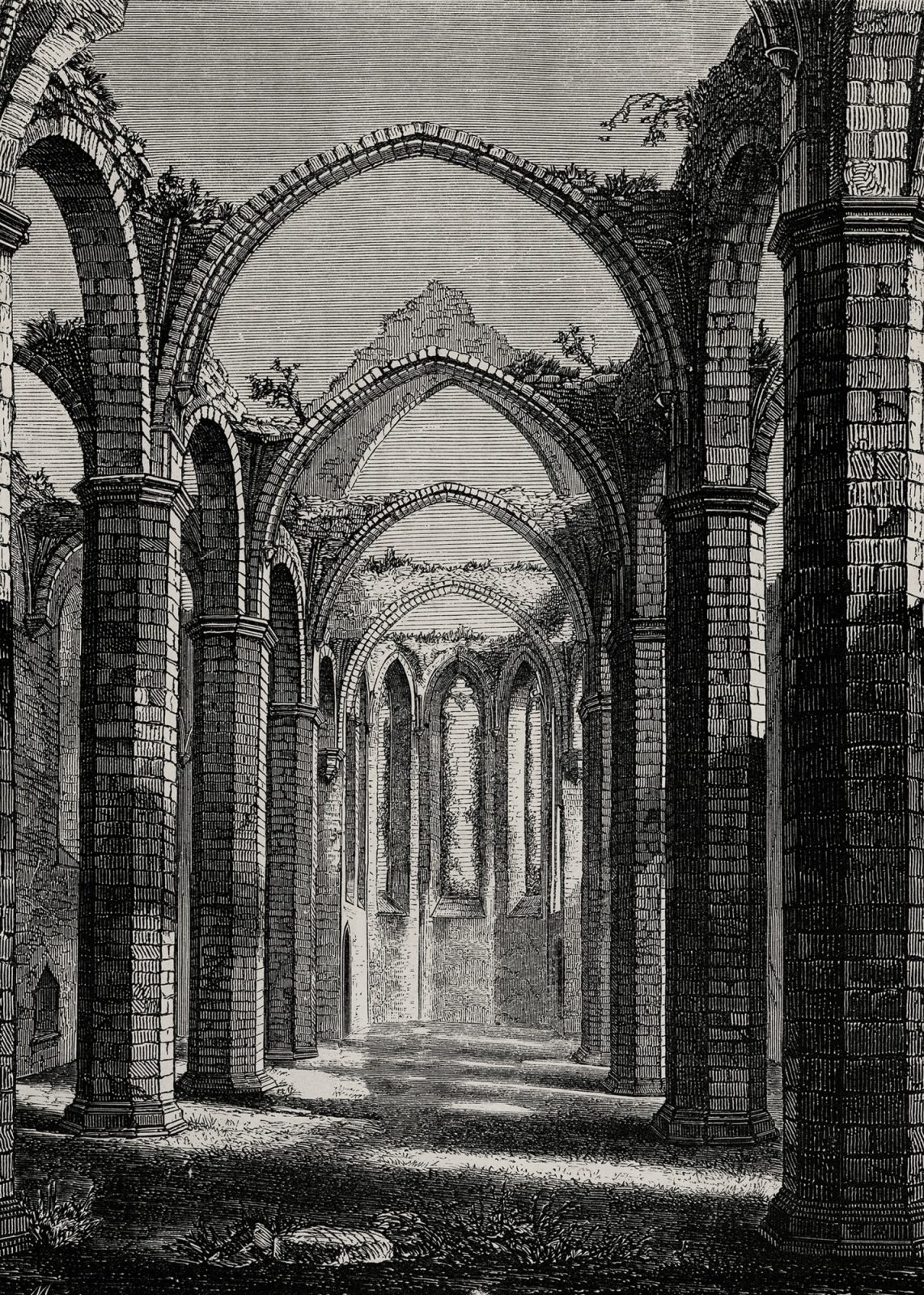 Gothic Arches, Vintage, Rebel Walls