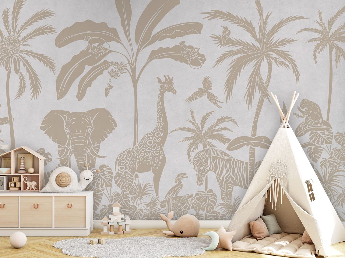 Monochrome Jungle - White Vintage, Kikki Belle 5
