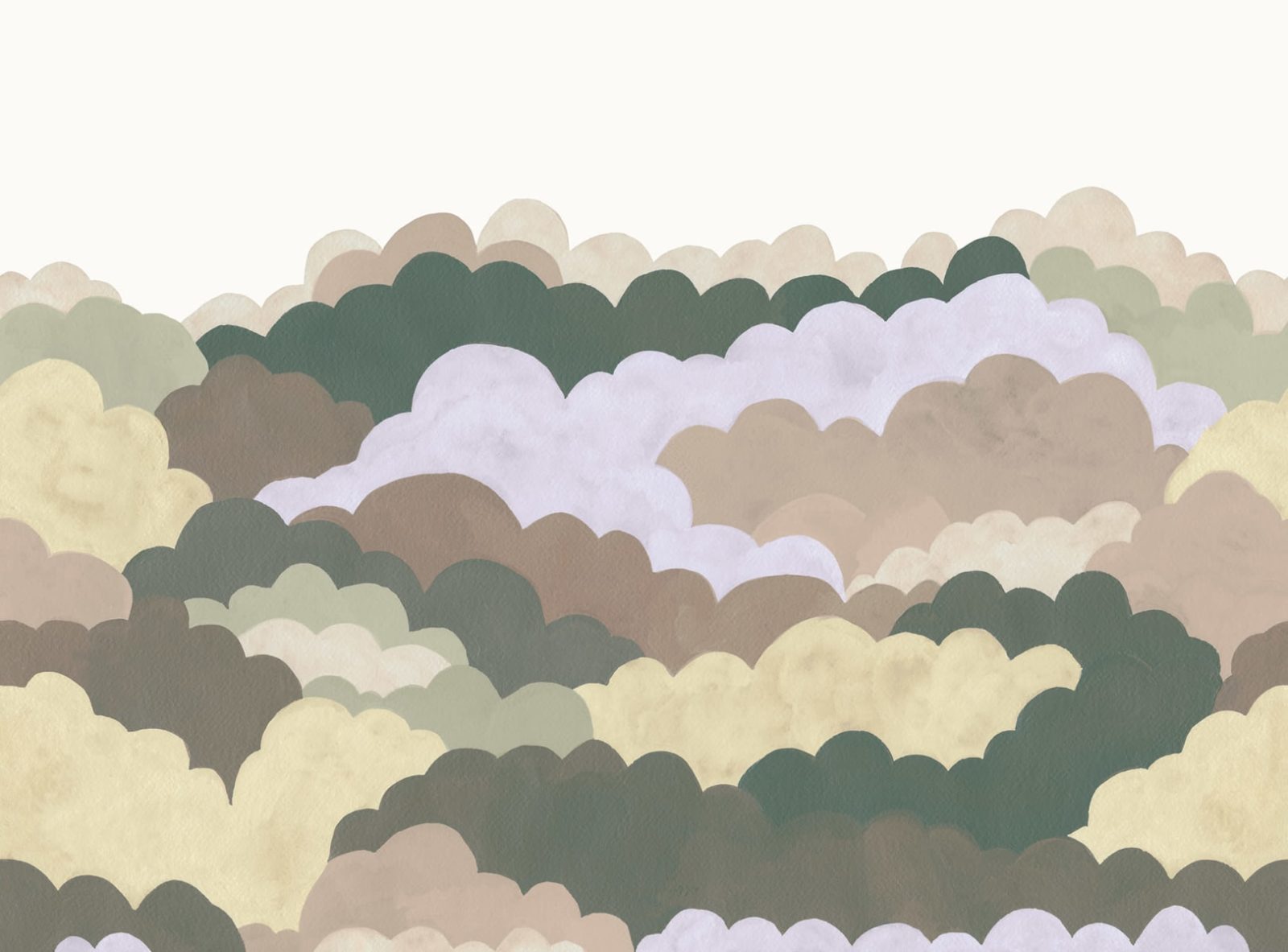 Fun Clouds, Green, Rebel Walls