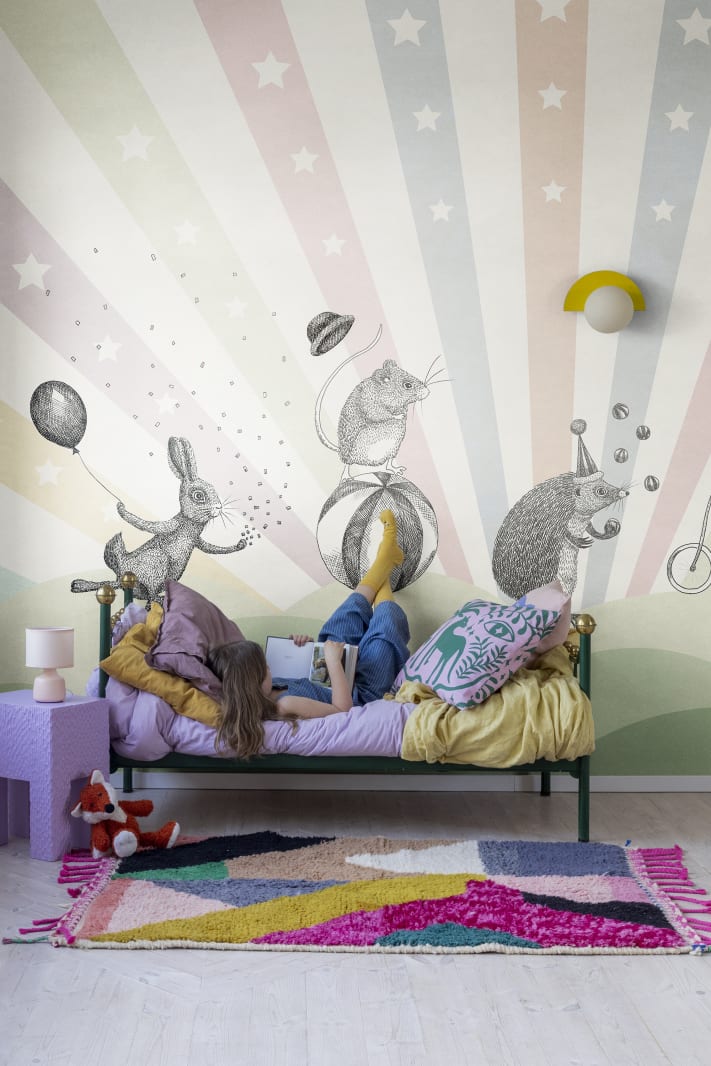 Circus, Pastel, Rebel Walls 3