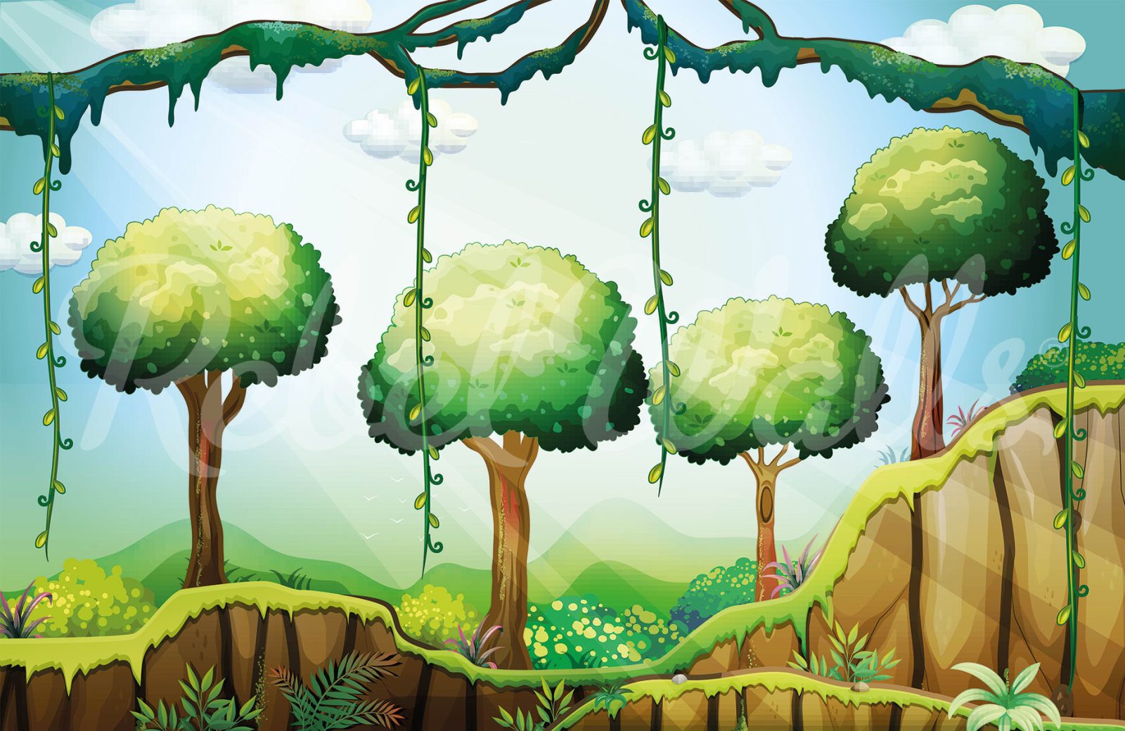 Gaming World, Green, Rebel Walls