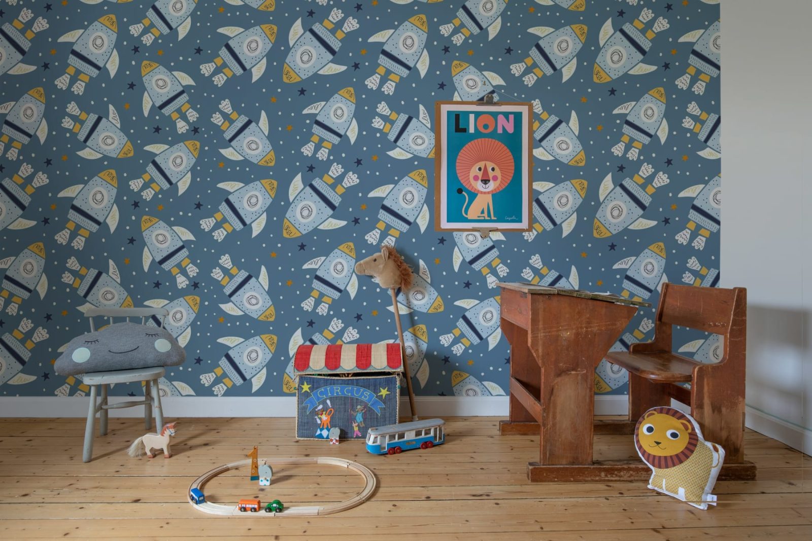 Rockets, Blue, Rebel Walls 2
