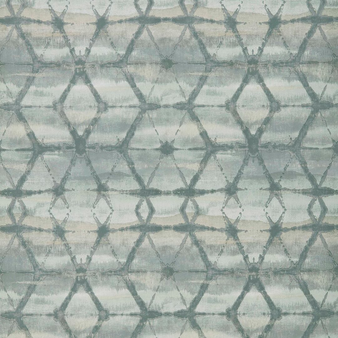 Mineral, Eucalyptus Green Luxury Geometric, 1838 Wallcoverings, 5.3mp / rola