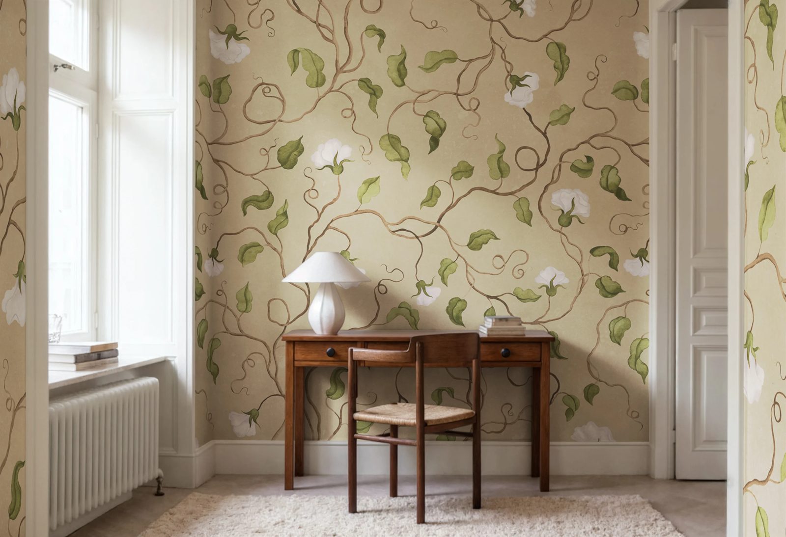 Soft Vines, Beige, Rebel Walls 2