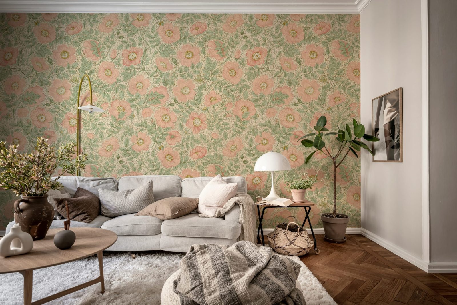 Briar Bloom, Pink, Rebel Walls 2