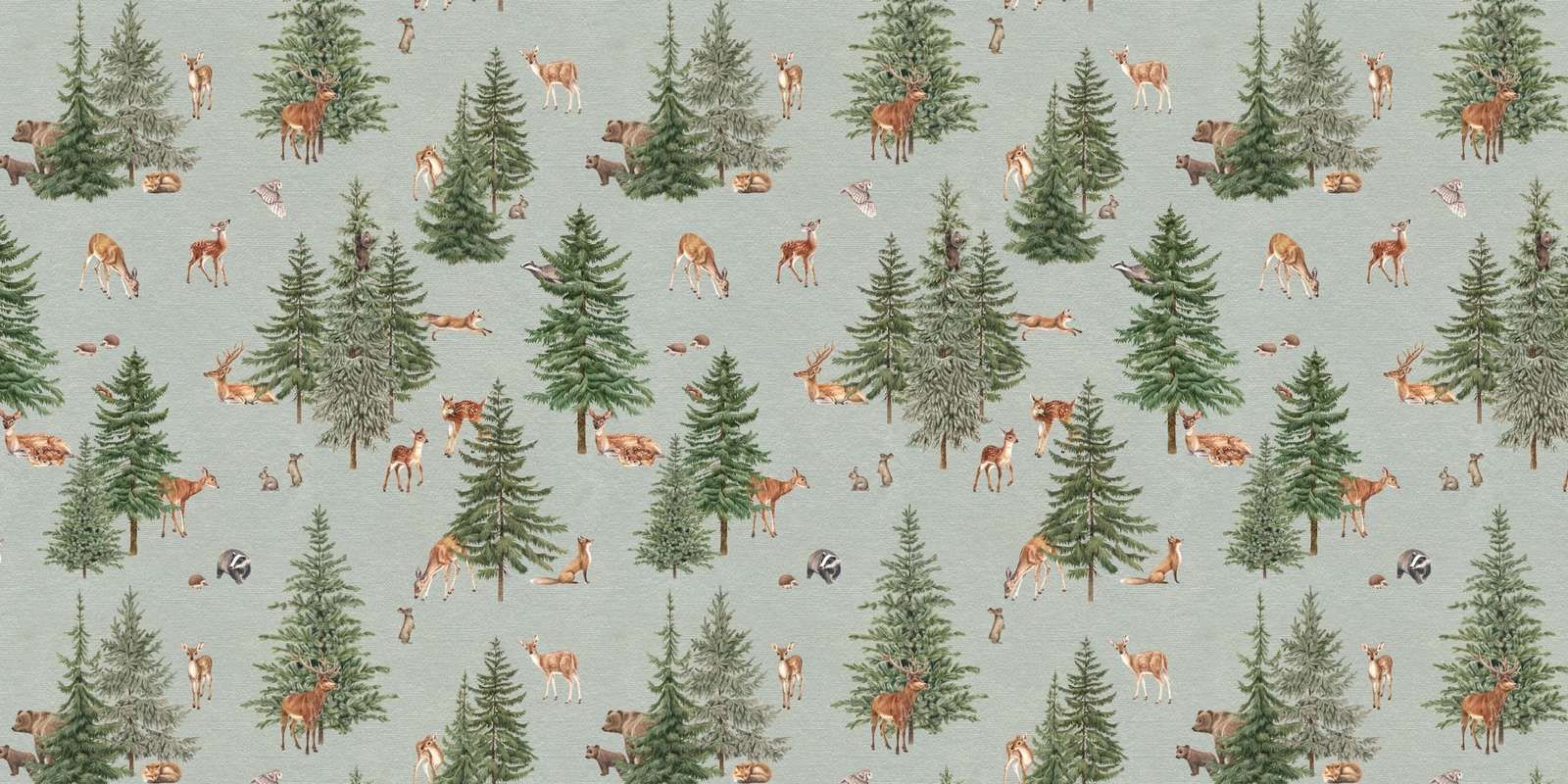 Pine Forest - Blue, Kikki Belle