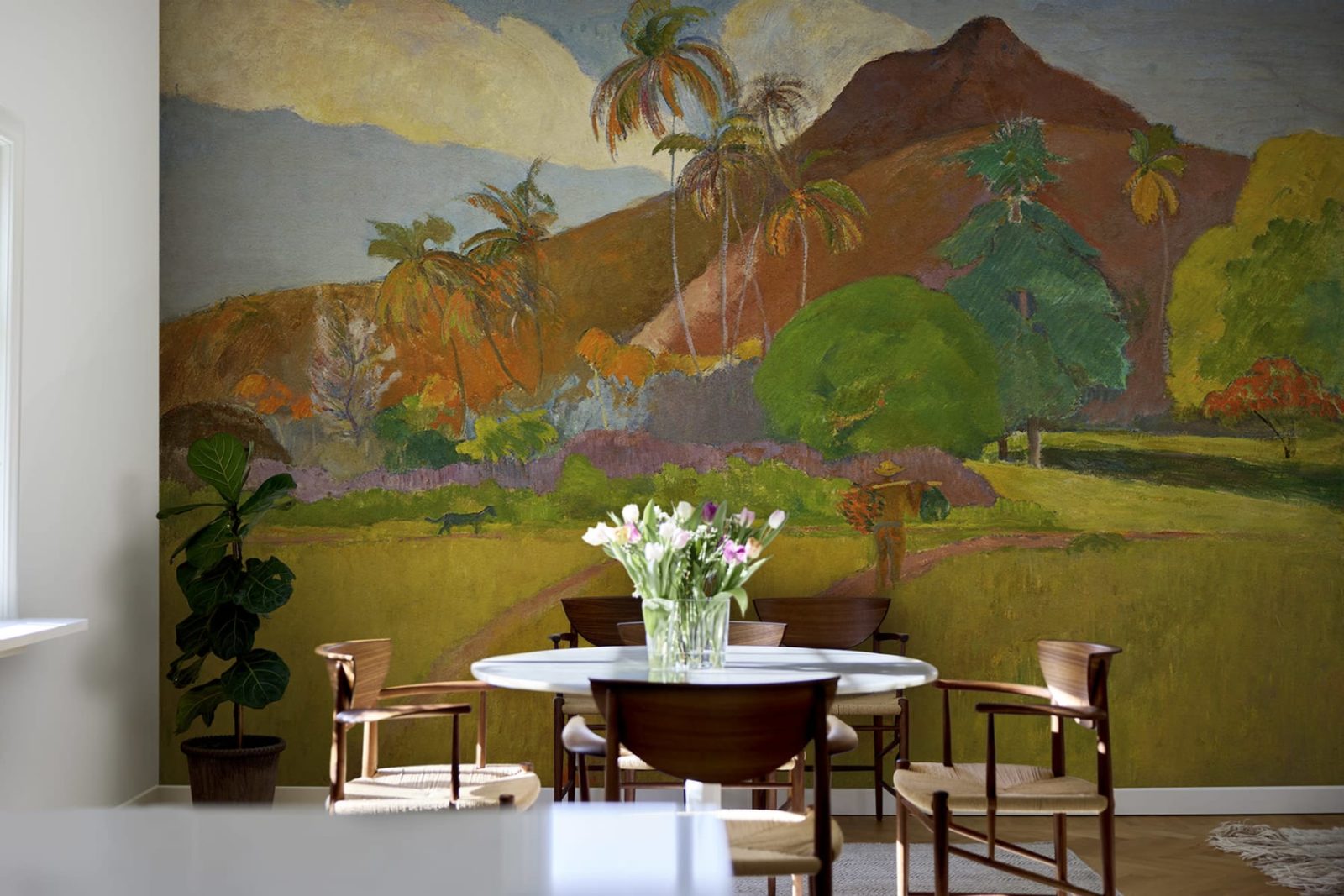 Tahitian Landscape by Gauguin, Rebel Walls 2