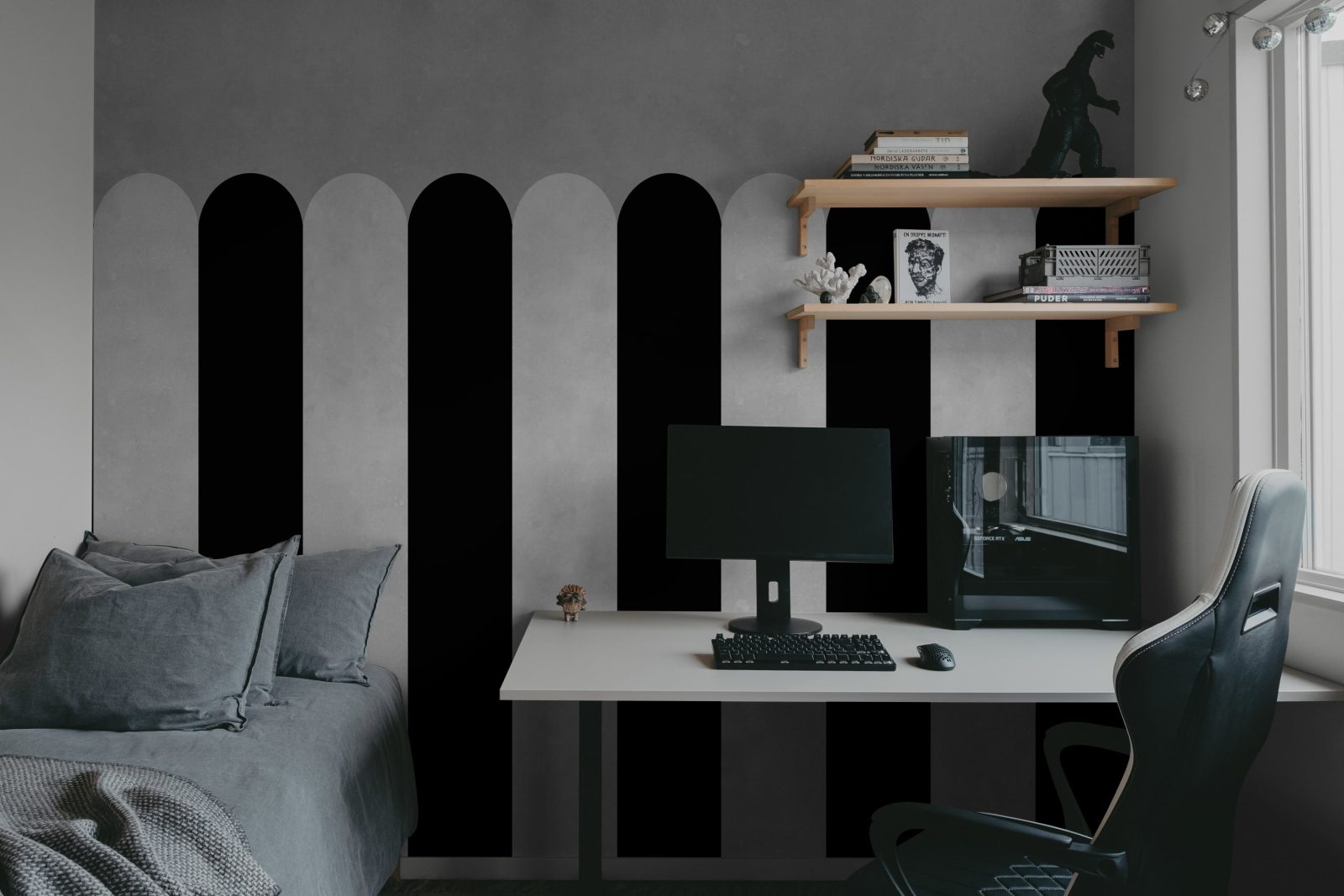 Circus Stripes, Licorice, Rebel Walls 3