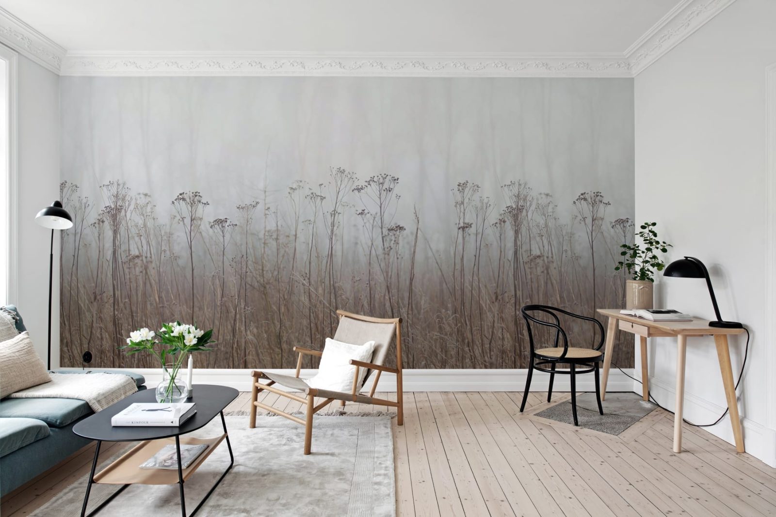 Autumn Haze, Beige, Rebel Walls 3