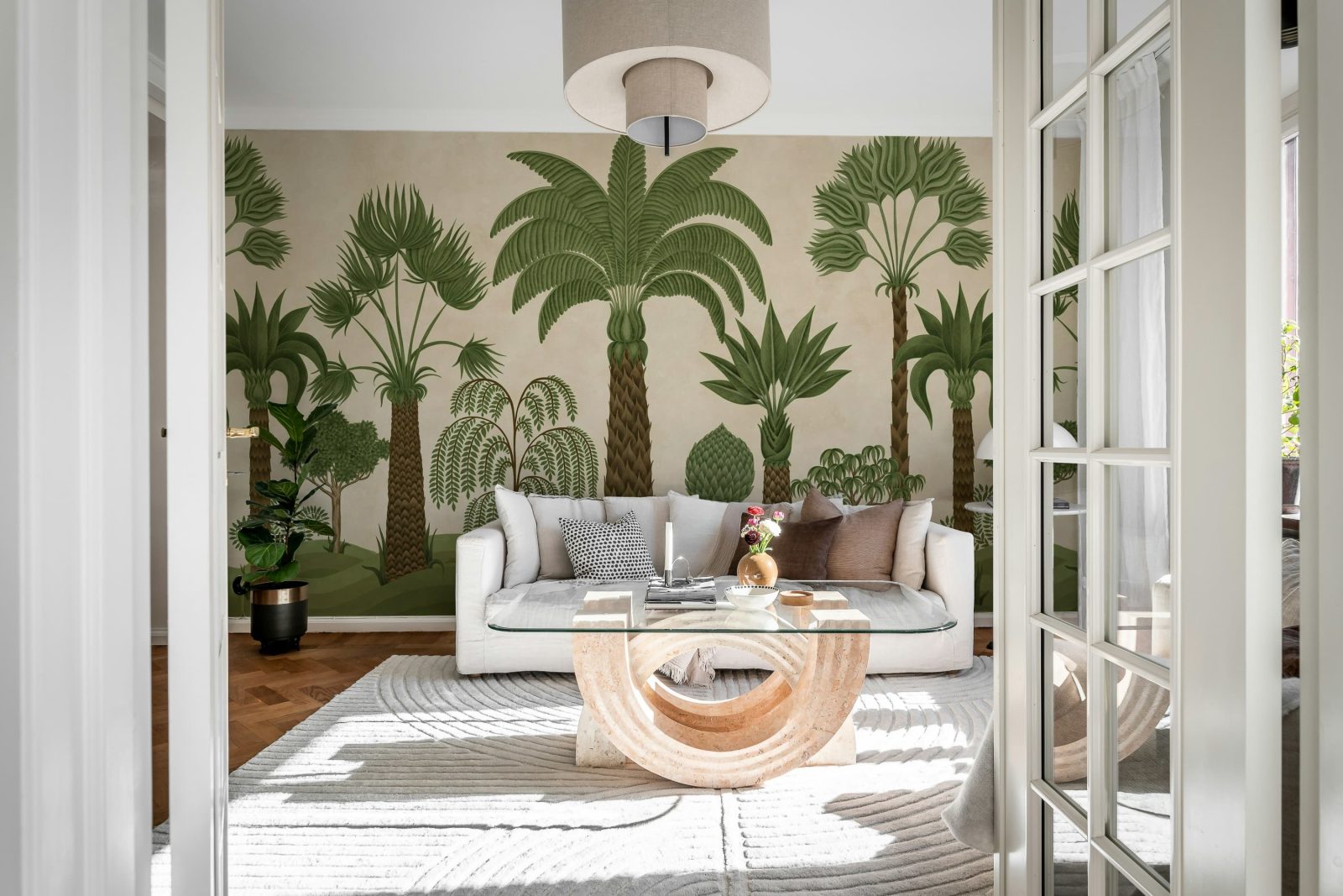Botanical Bliss, Beige, Rebel Walls 2