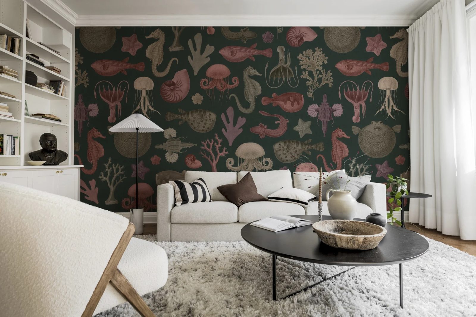 Sea Life, Ocean, Rebel Walls 2
