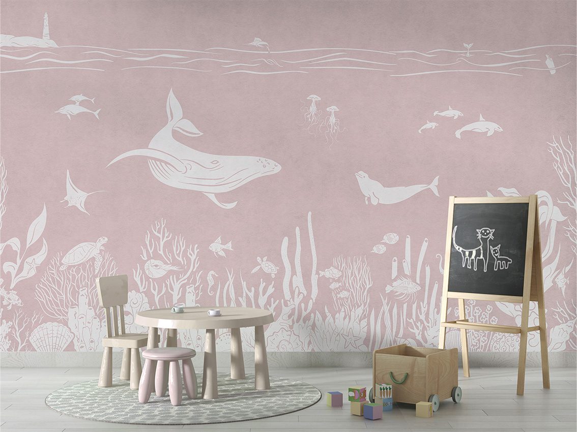 Monochrome Sea - Pink, Kikki Belle 4