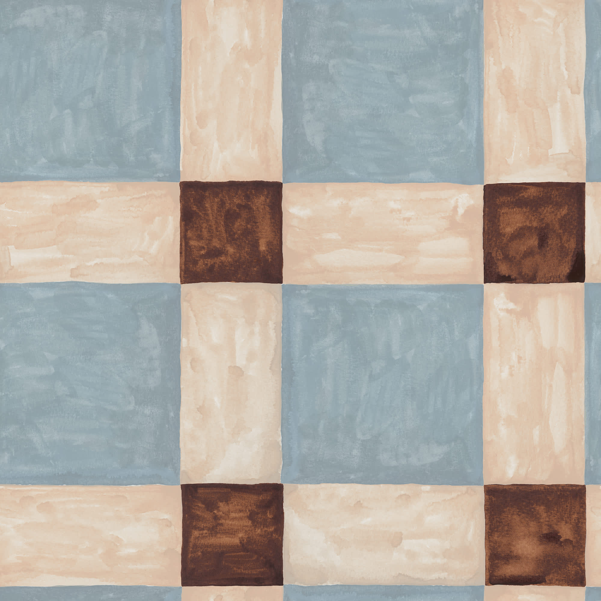 Artisan Square, Blue, Rebel Walls