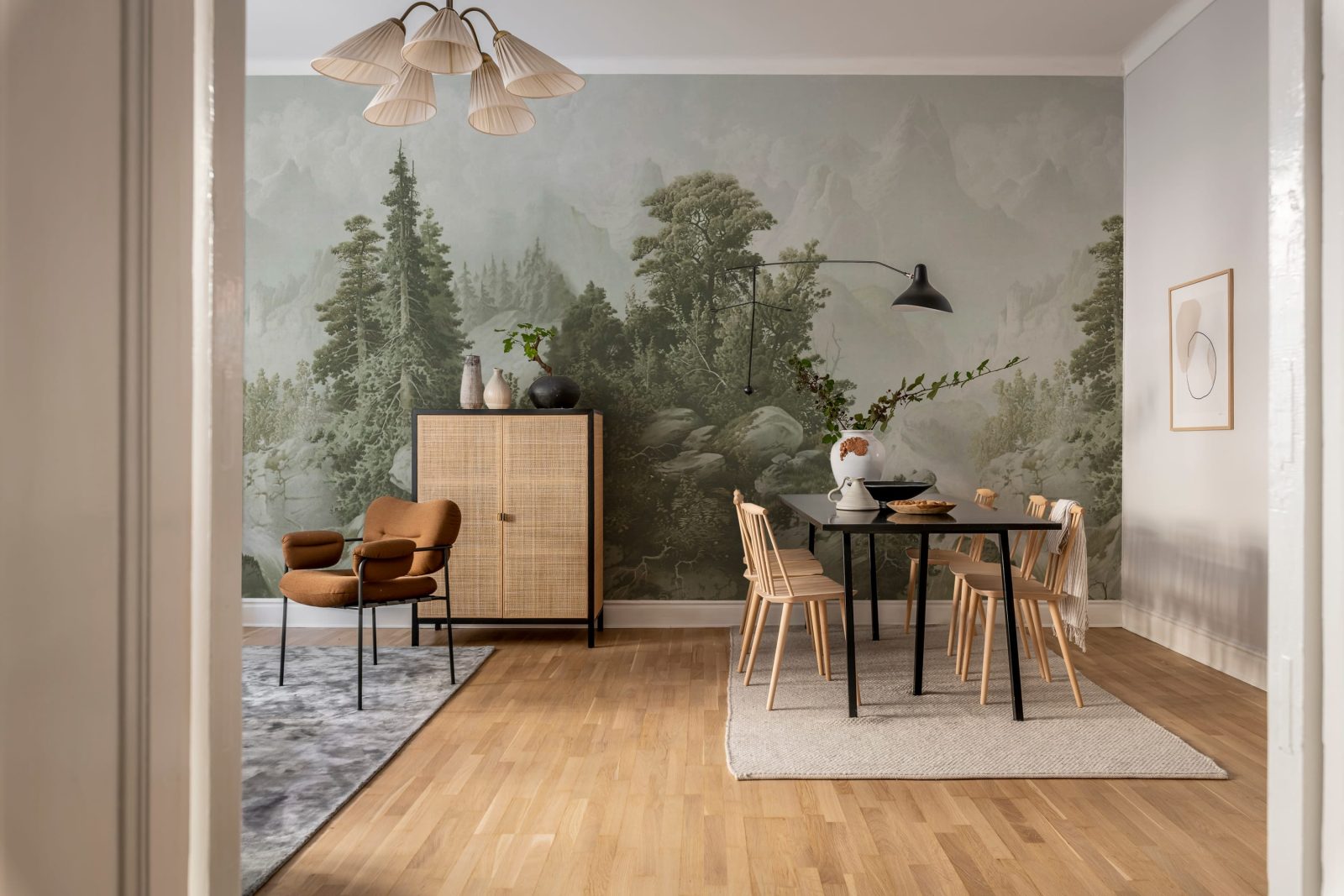 Mountain Horizon, Green, Rebel Walls 2