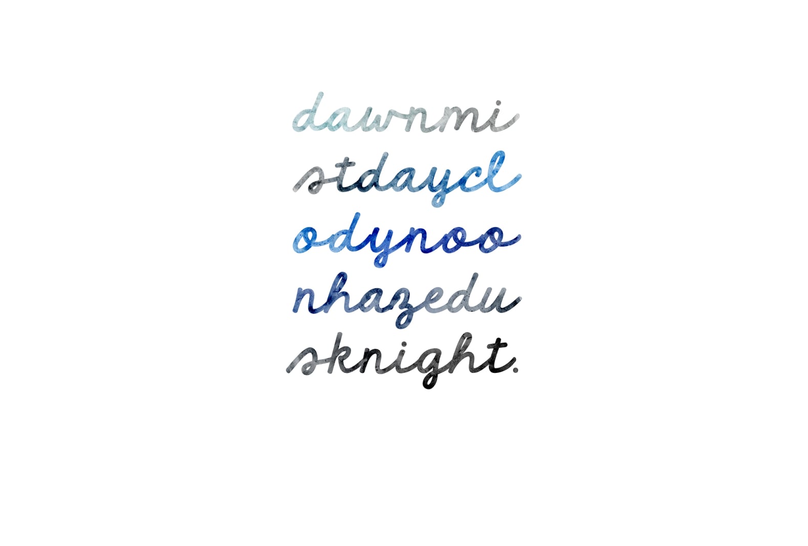 From Dawn to Night, Rebel Walls