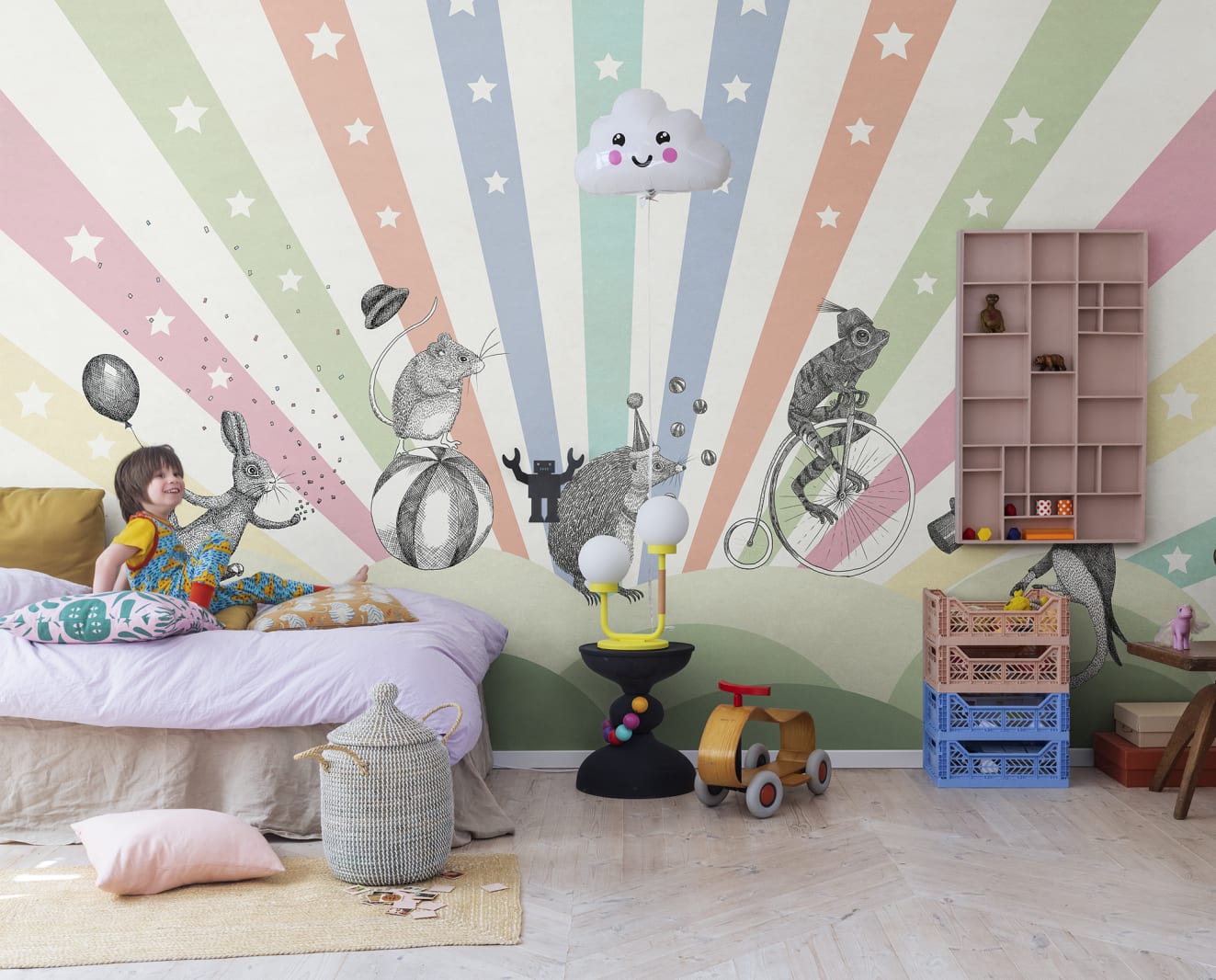 Circus, Rainbow, Rebel Walls 2