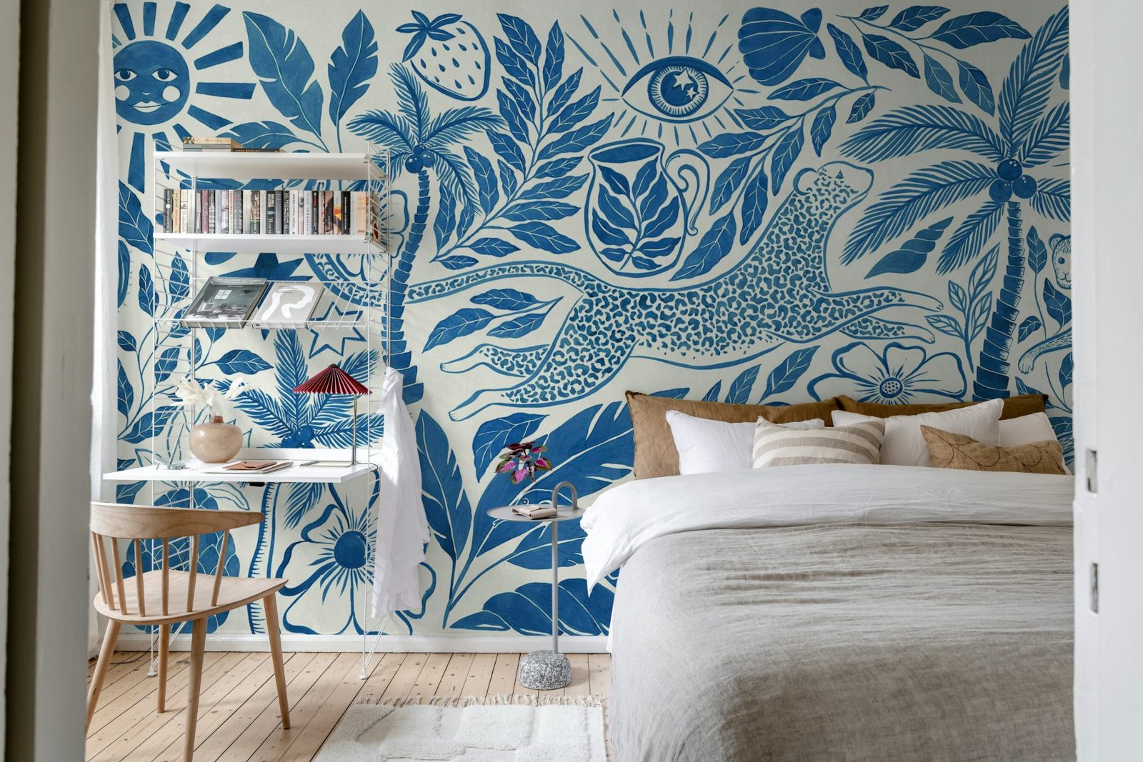 Midnight Tropics, Blue, Rebel Walls 2