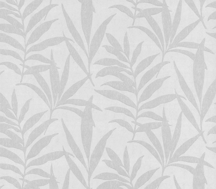 Verdi, Silver Luxury Leaf, 1838 Wallcoverings, 5.3mp / rola
